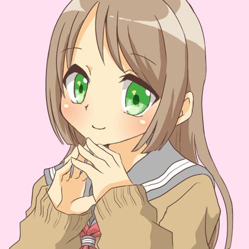 SNSのアイコン(女の子)描きます