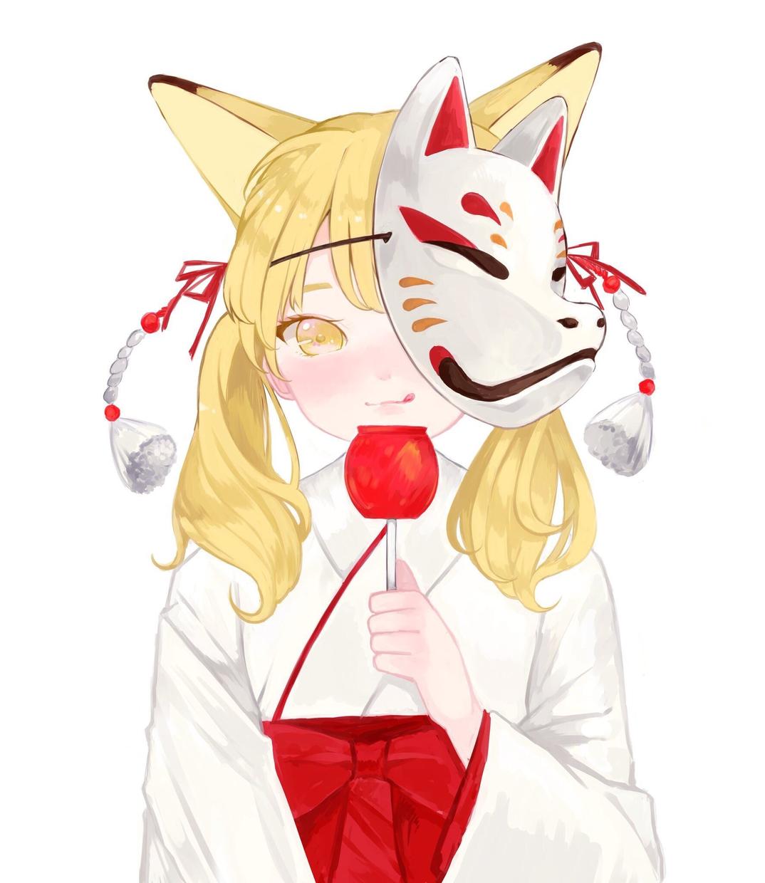イラスト制作いたします 可愛らしい女の子のイラストになります。