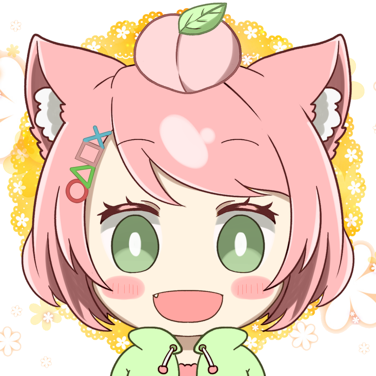 可愛い真正面アイコン描きます Twitterやdiscordの丸いアイコンにオススメ アイコン作成 ココナラ