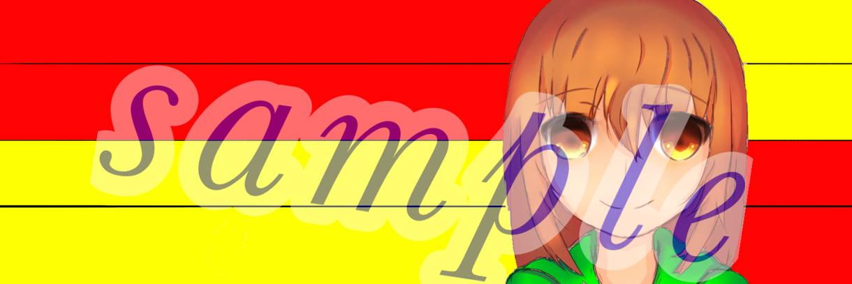 イラストが欲しい方にオススメします Twitterの新しいヘッダーが欲しい方!にオススメです!