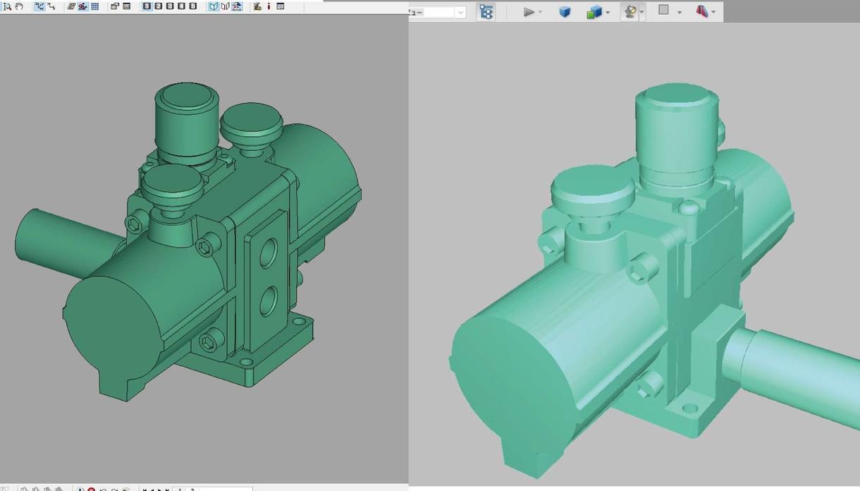 3D-PDF出力対応!3D-CADデータ変換します 3D-PDF出力対応!様々な形式のデータに対応します