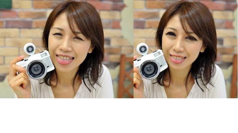 目を大きく・鼻をちいさく・口を小さく!写真・写メ・画像加工いたします!