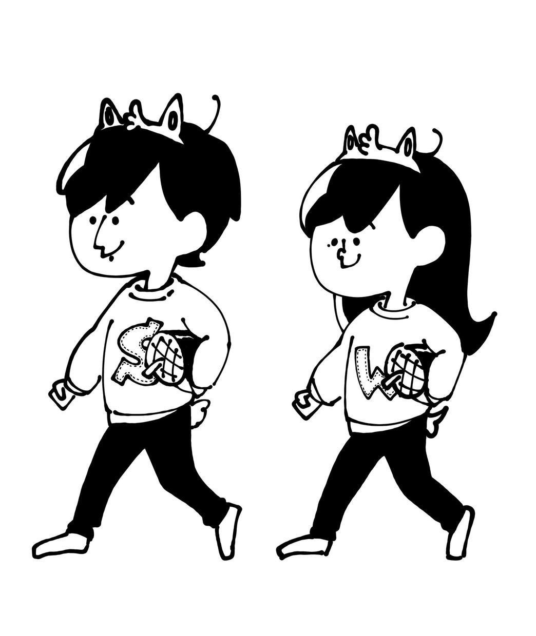 カップルや家族向けの似顔絵イラスト受け付けてます カップルのペアアイコンや記念日にぴったりな似顔絵です!