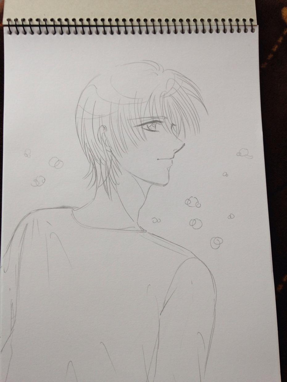 イラストを描きます。アナログ