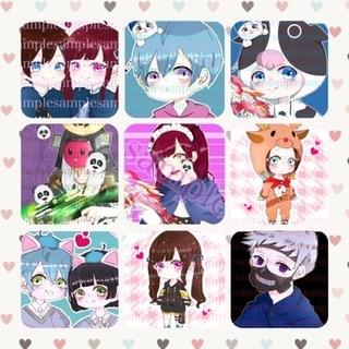 SNSのアイコンを描きます お好きなデザインやお望みのイラストを描きます!