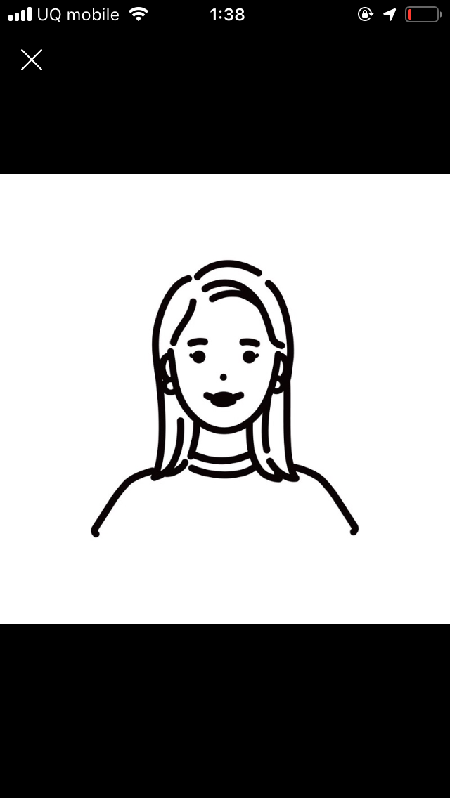 今っぽい!アイコン描きます モノクロ、太めの線ででスッキリしたアイコンです