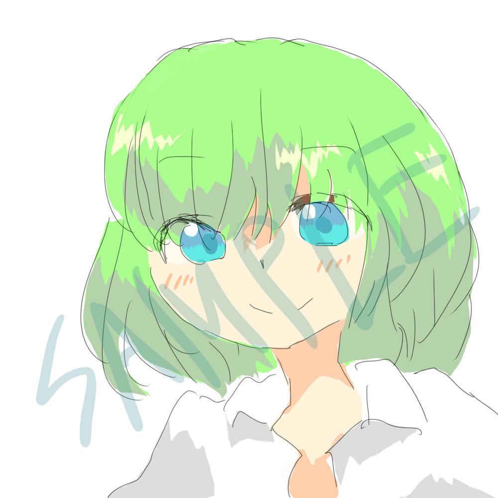 SNSアイコン等に使えるイラストを描きます アニメ風アイコンを使ってみたい方にオススメです