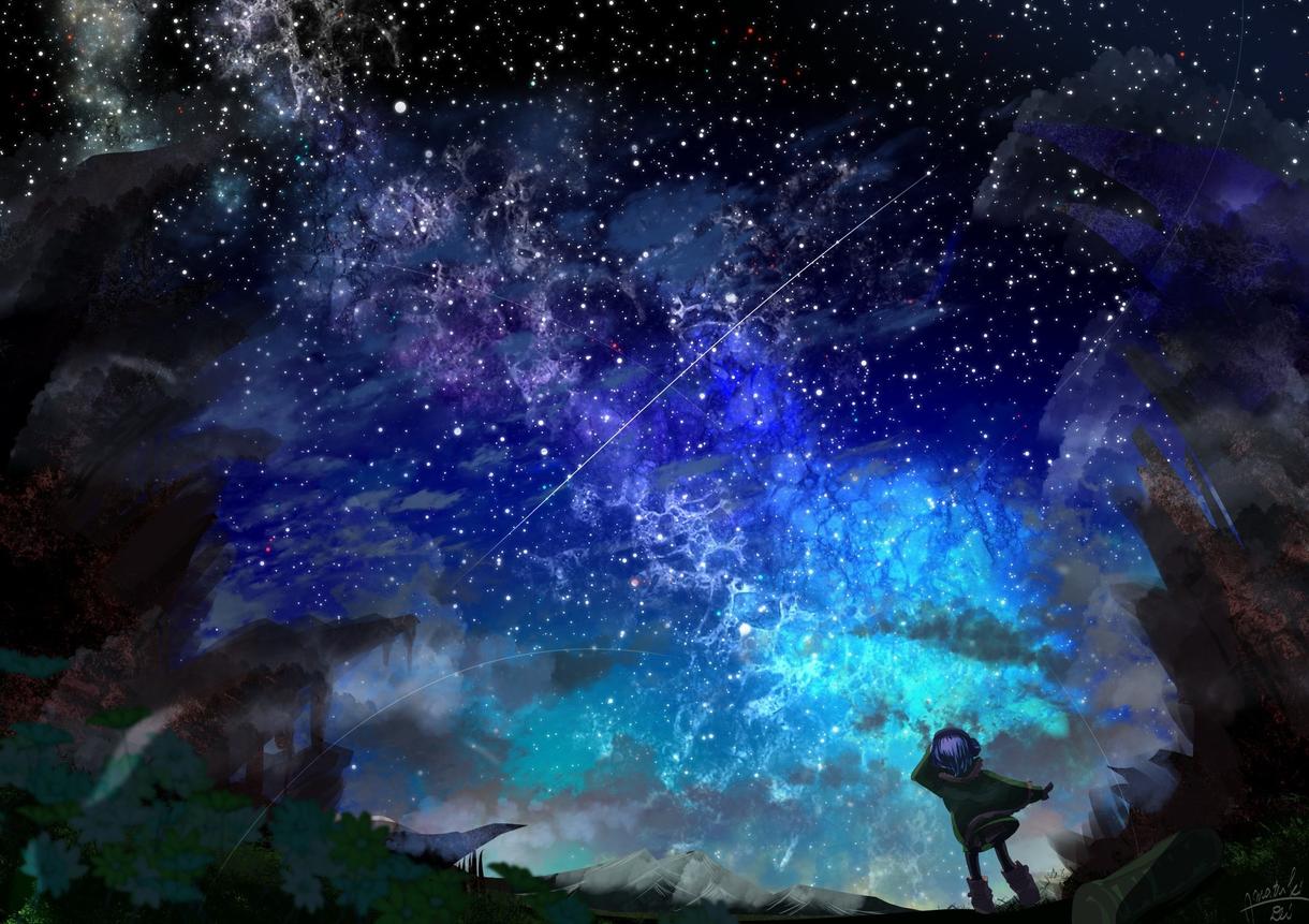 綺麗な風景メインのイラストを書きます 動画やゲームの背景、小説の表紙