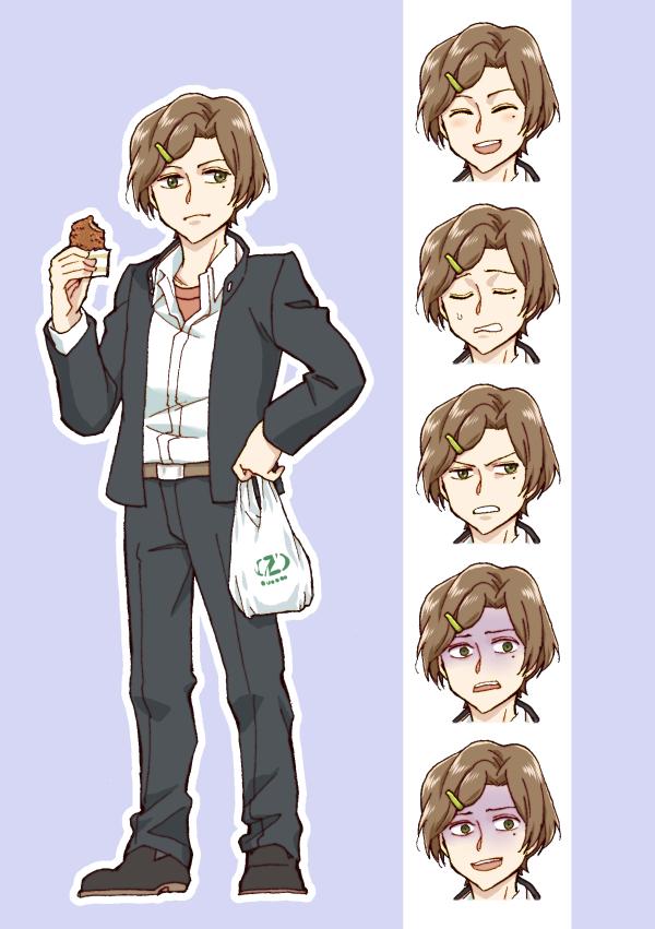 キャラクター立ち絵お描きします オプションで表情差分も対応可能です