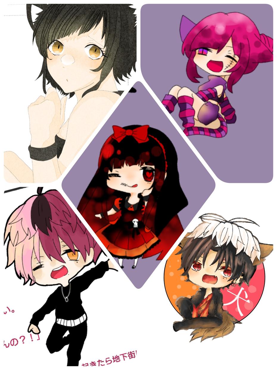 SNS使用のアイコン描きます SNSに使用したい自画キャラやオリキャラを描いて欲しい方向け