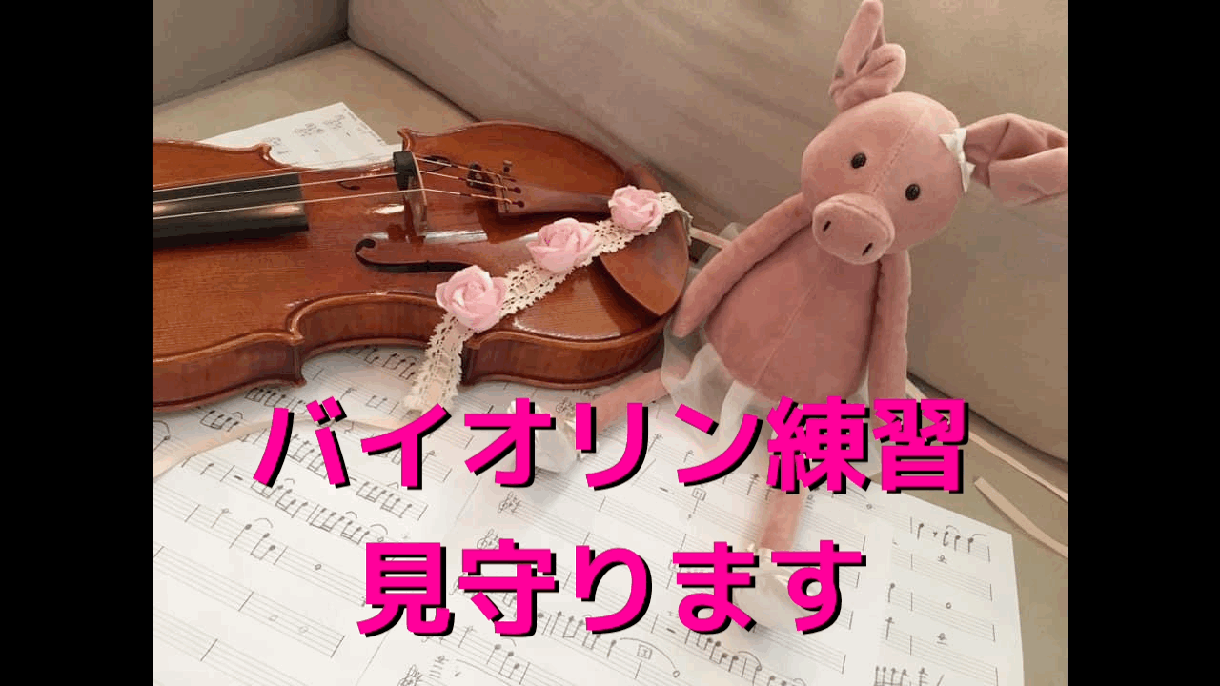 お子さんの日々のバイオリン練習を見守ります 日々の練習が上手くできない、練習の方法がわからないあなたへ イメージ1