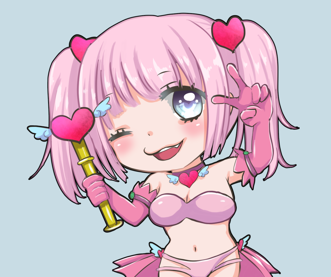 あなたを魔法少女に変身させます かわいい魔法少女になっちゃおう!SNSアイコン