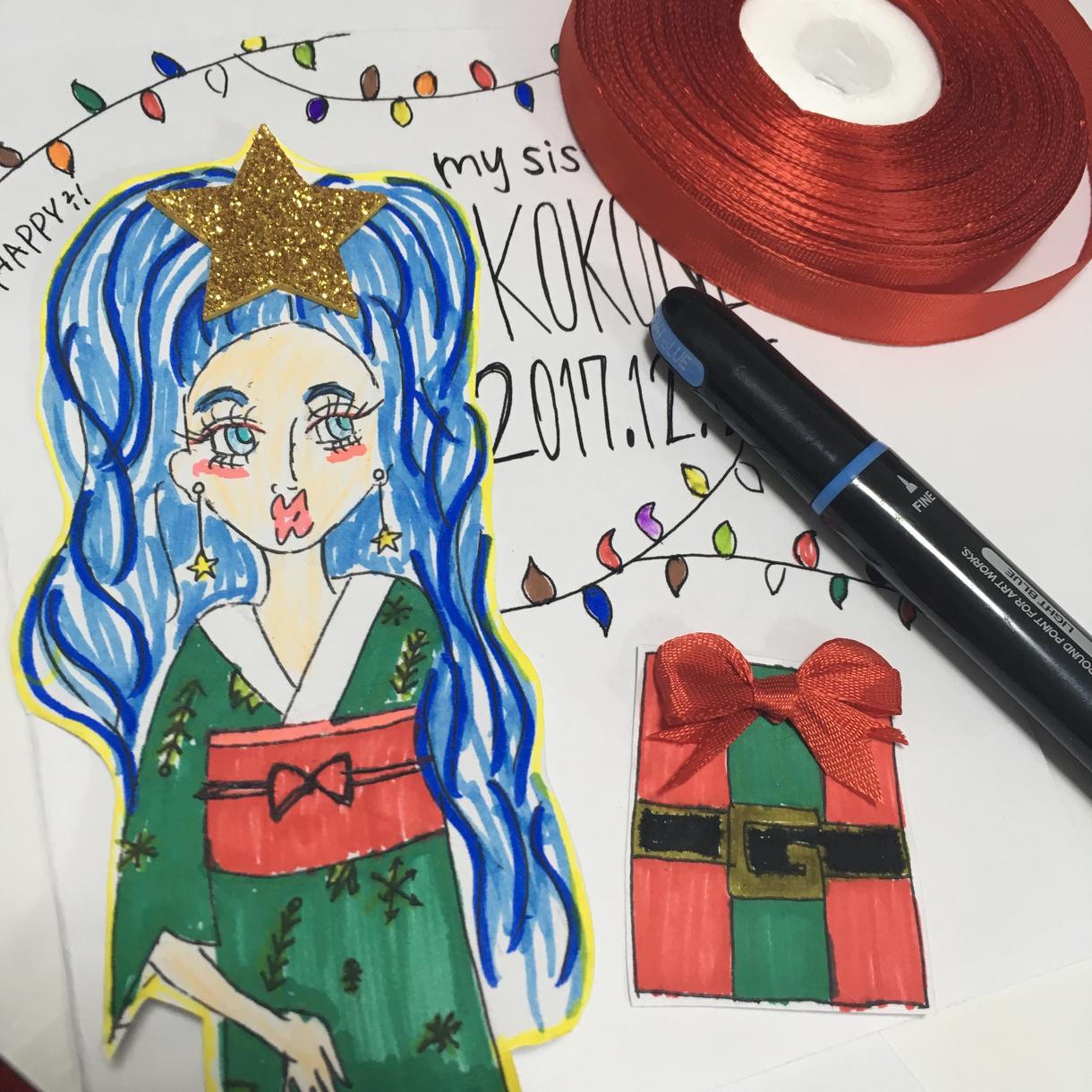 ポストカード作ります プレゼント オリジナルにクリスマスにもぴったり!