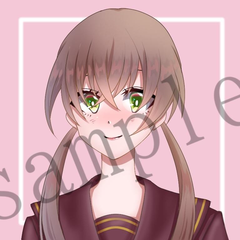 オーダーアイコンお描きします あなたのオリジナルキャラクターを形にしませんか?
