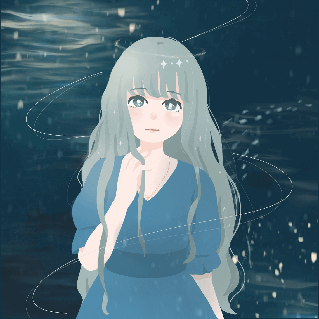 あなただけの可愛いイラストをお描きします SNS上でのアイコンやヘッダー、様々な用途でお使い頂けます♪ イメージ3