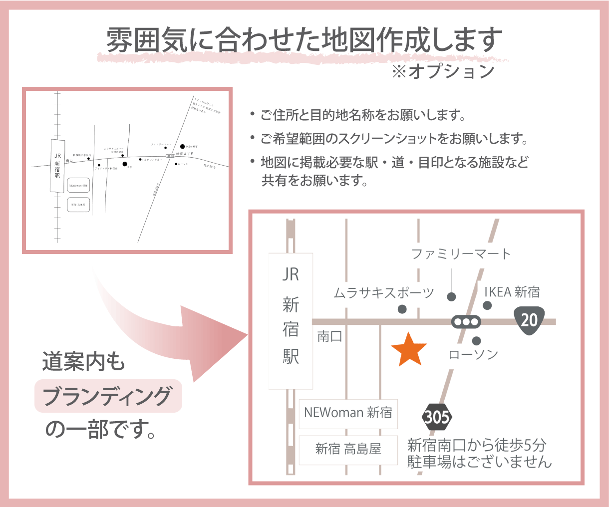 雰囲気が伝わるSHOP CARD作成します お客様との「次のご縁」につながるカードを。 イメージ2