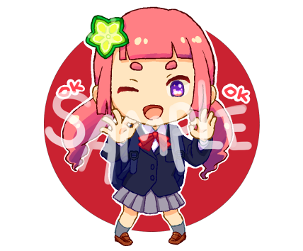 ちびキャラ、ミニキャラを描きます ブログやSNS(Twitter等)のアイコンに!