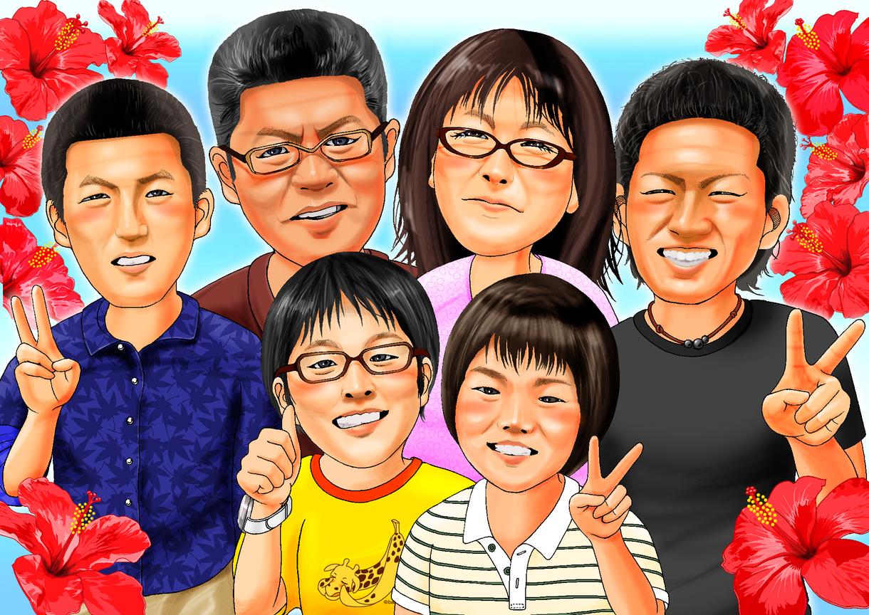 感謝の気持ち・御礼の思いをイラストにします 感謝の気持ち・御礼の思いをイラストで表現したい方。