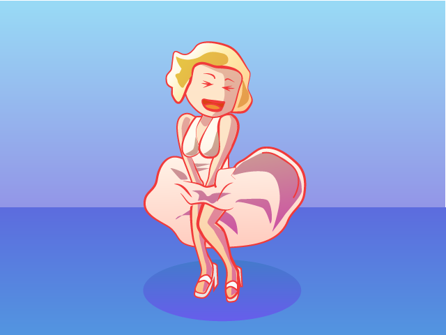 ちょっと変わった色使いのデフォルメキャラクター制作します