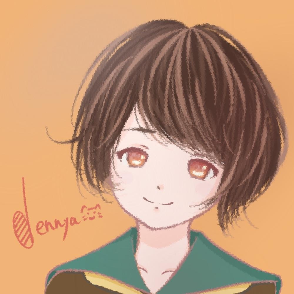 ふんわり髪の毛のイラストお描きします サイズ自由ですアイコンやヘッダーなどに