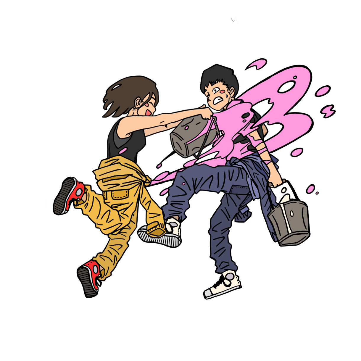 夫婦 カップルのイラスト アイコン描きます あなたとパートナー ふたりだけのペアアイコン アイコン作成 ココナラ