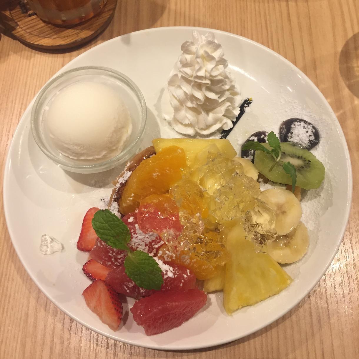 インスタ映えするパンケーキの写真を3枚提供します インスタに映えるスイーツの写真を載せたい方向け。