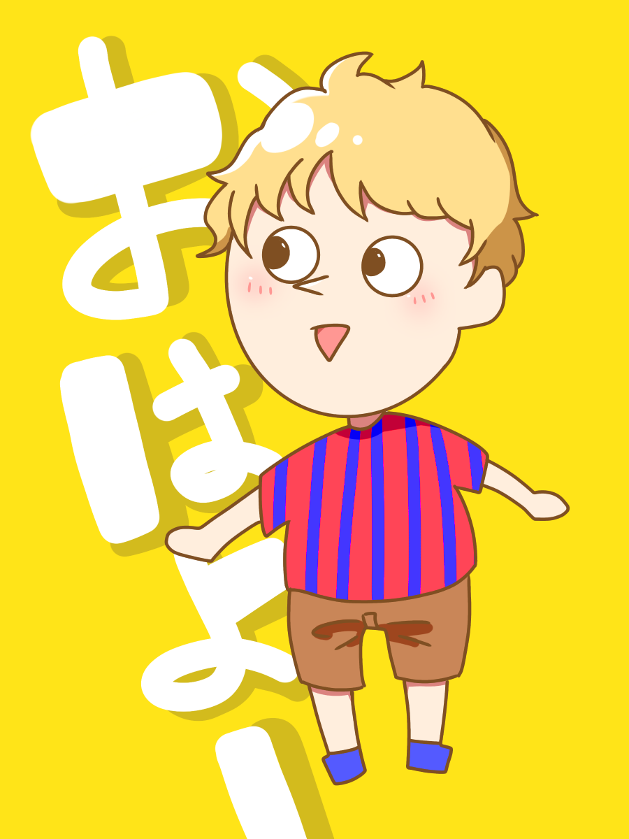 ポップでシンプルなイラスト似顔絵描きます アイコンに差をつけたい!!オリジナルがほしい!!そんな人へ!