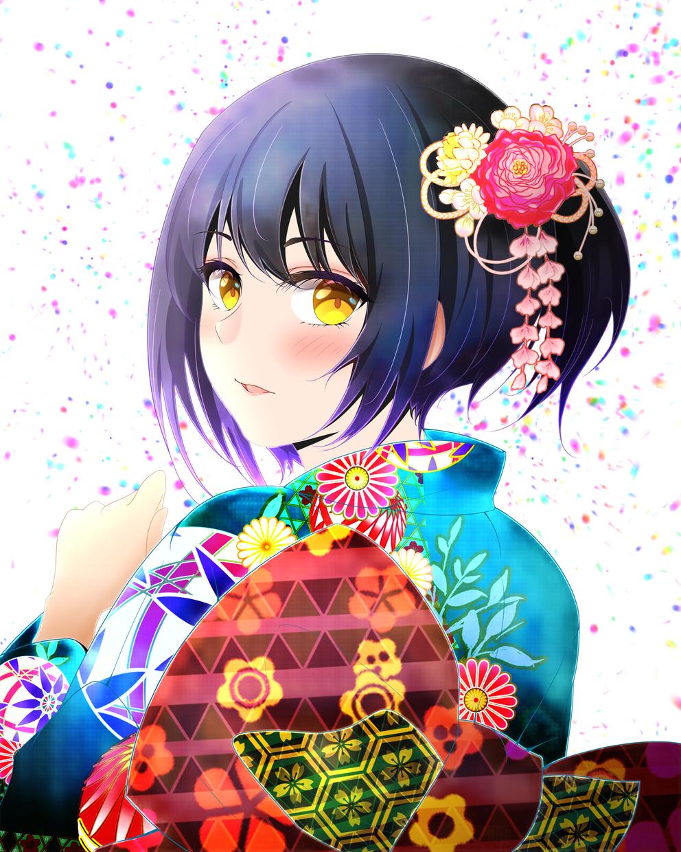 一枚絵制作。鮮やかなアニメ系イラスト描きます 観賞用、表紙、動画、立ち絵、キャス画などに!