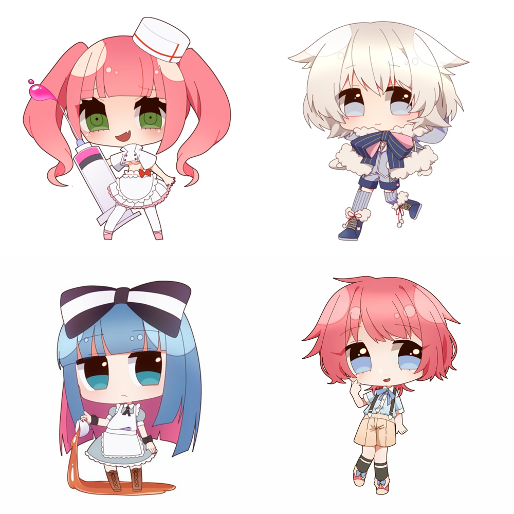 デフォルメイラストお描きします あなたのオリキャラちまっとかわいく イラスト作成 ココナラ