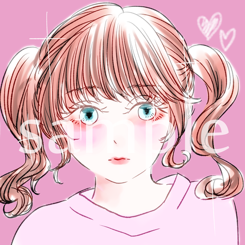 SNSアイコン作成します