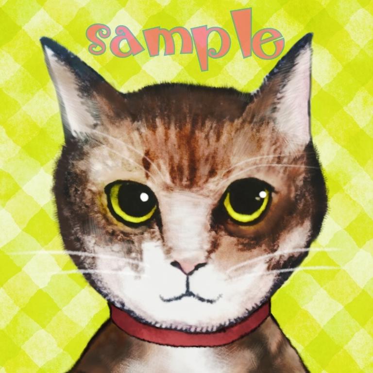 あなたの愛するペットのアイコン描きます 犬、猫、鳥、爬虫類、昆虫など、どんな生き物も承ります。