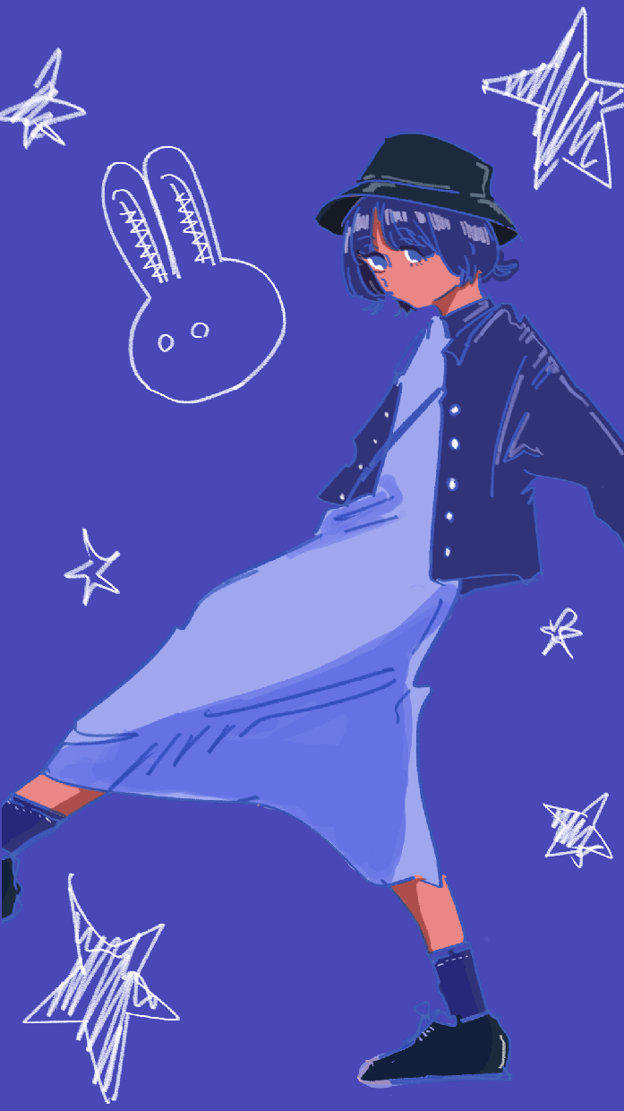 動きのある手書きイラストで可愛い画面作ります アニメーション素材、キャラクターイラスト作成します。 イメージ3