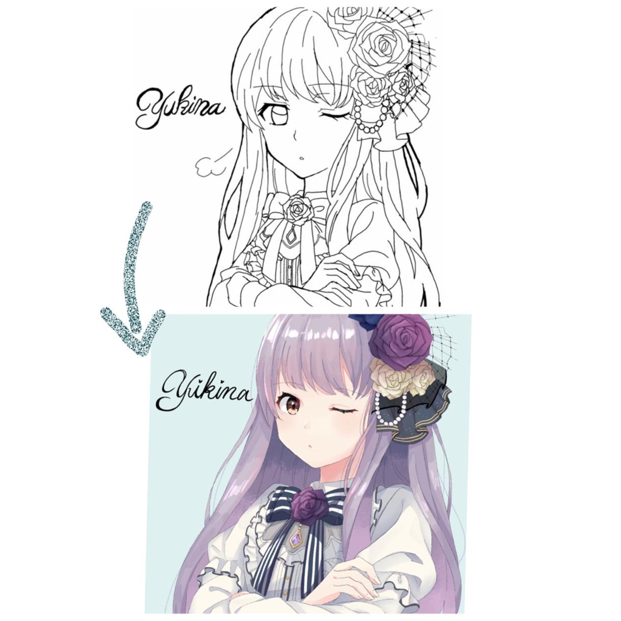あなたの描いた線画を綺麗にデジタルで描き直します 『アイディアはあるのに上手く描けない…』という方にオススメ!