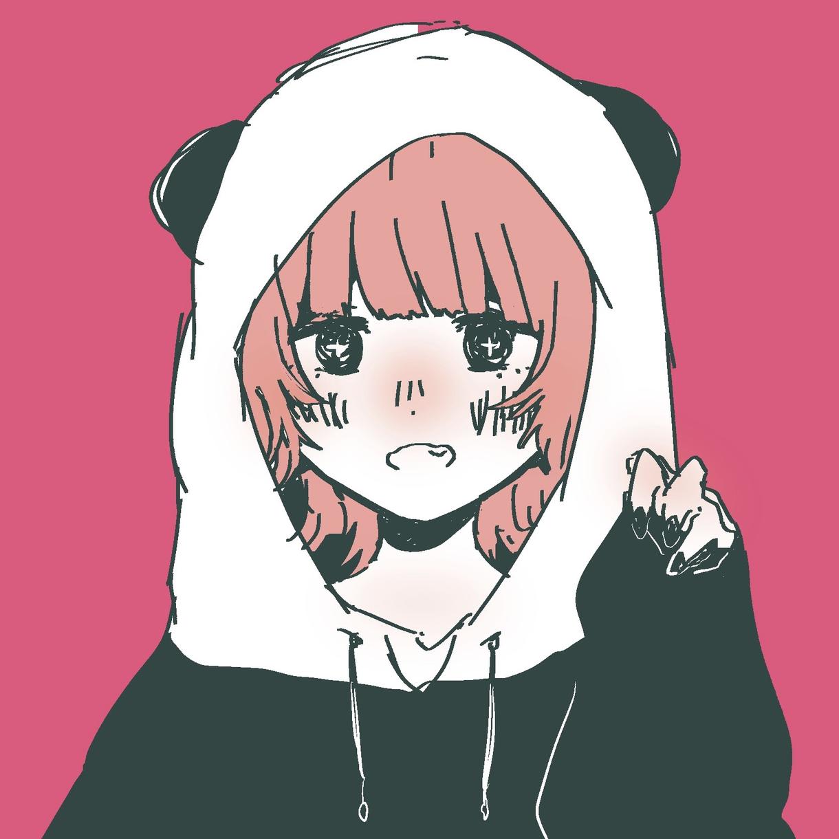 ゆるいタッチでアイコンイラストかきます らくがきのようなゆるいタッチのイラストでかわいいアイコンに!