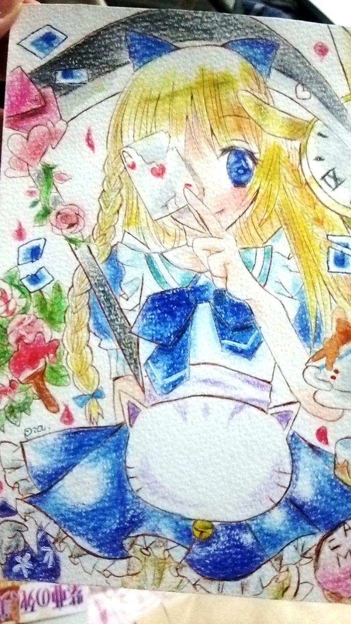 水彩色鉛筆・鉛筆・マーカーでイラストお描きします アナログのイラスト