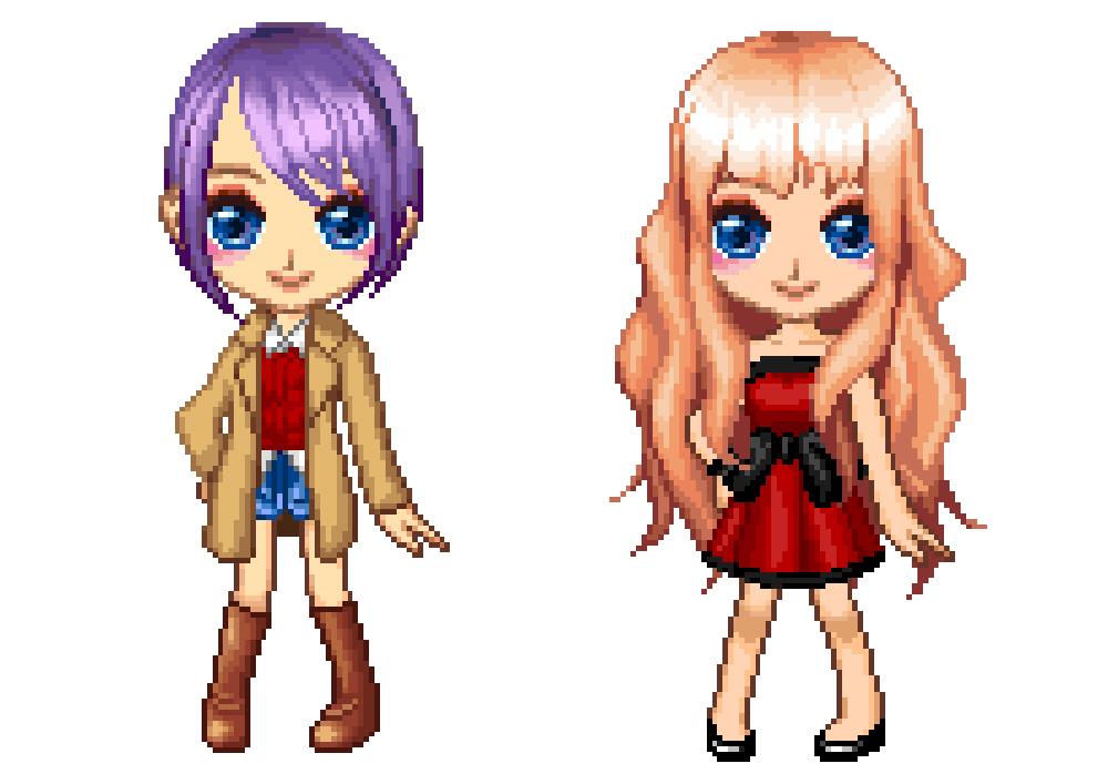 あなたをドット絵にします あなたの写真を元にドット絵描きます。オリジナル、版権可