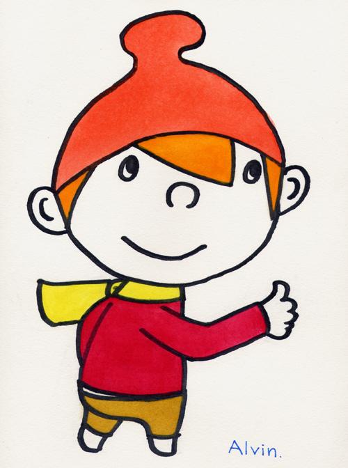 子ども向けのイラストを描きます。
