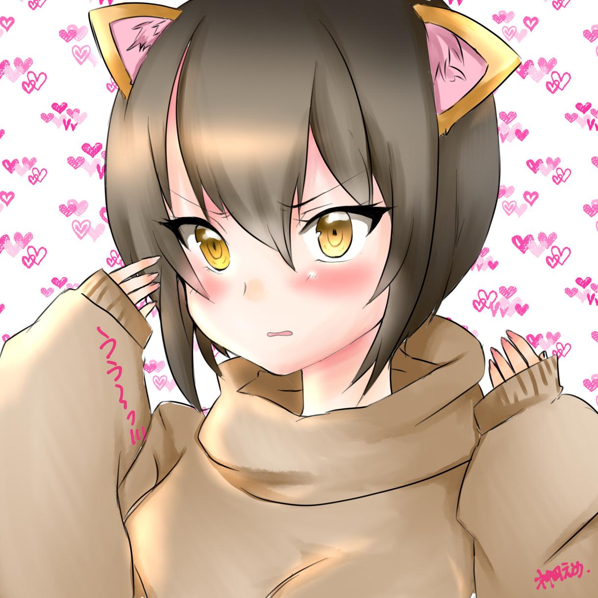 ゆるい線で、アイコンなどお書き致します Twitter用アイコンなど。すぐにアイコン欲しいかた。