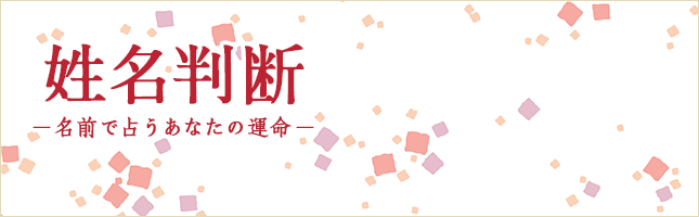 姓名判断いたします 何事もコツコツと確実に進めていきましょう イメージ1