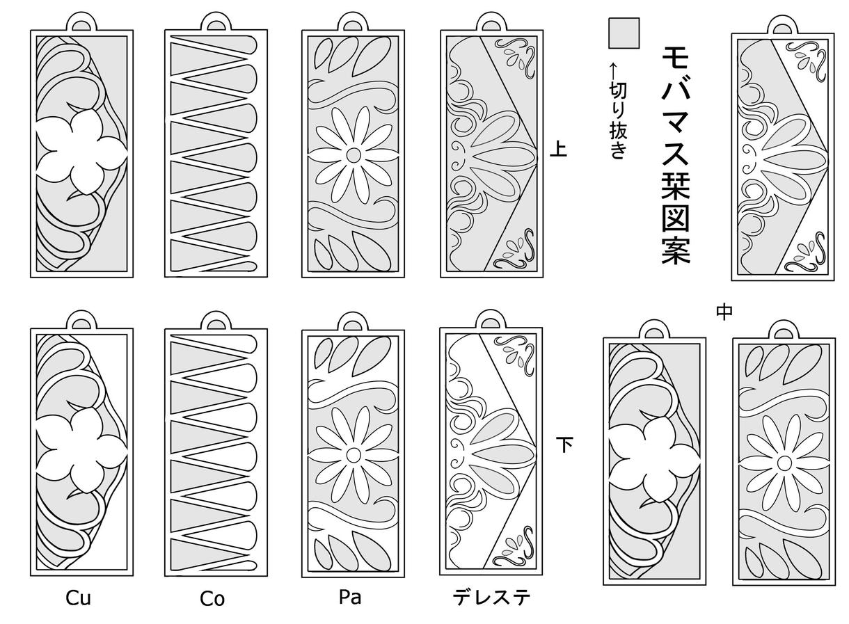 二次創作者向け!アクセサリーのデザイン考えます アクセサリーを作ってみたいけどデザインが浮かばないあなたへ!