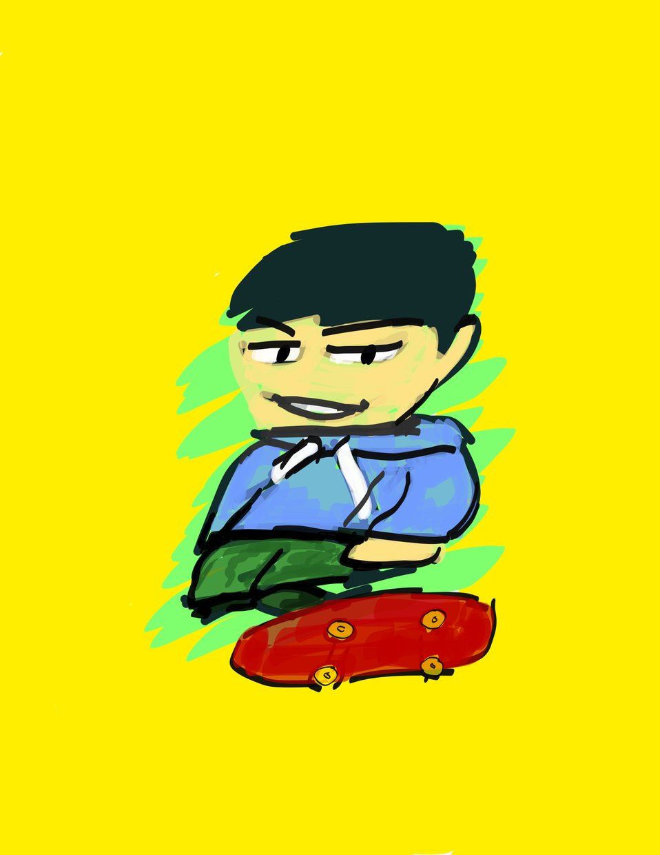 アイコンかきます ポップな絵柄でアイコンシーンに彩りを