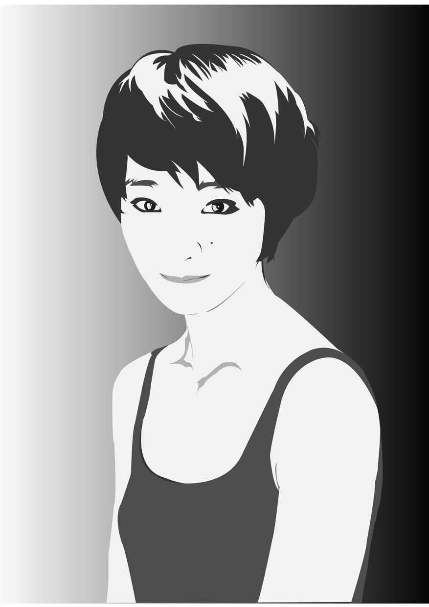 あなたの写真をもとにシリアスなイラスト(PDF,JPGデータ)つくります!