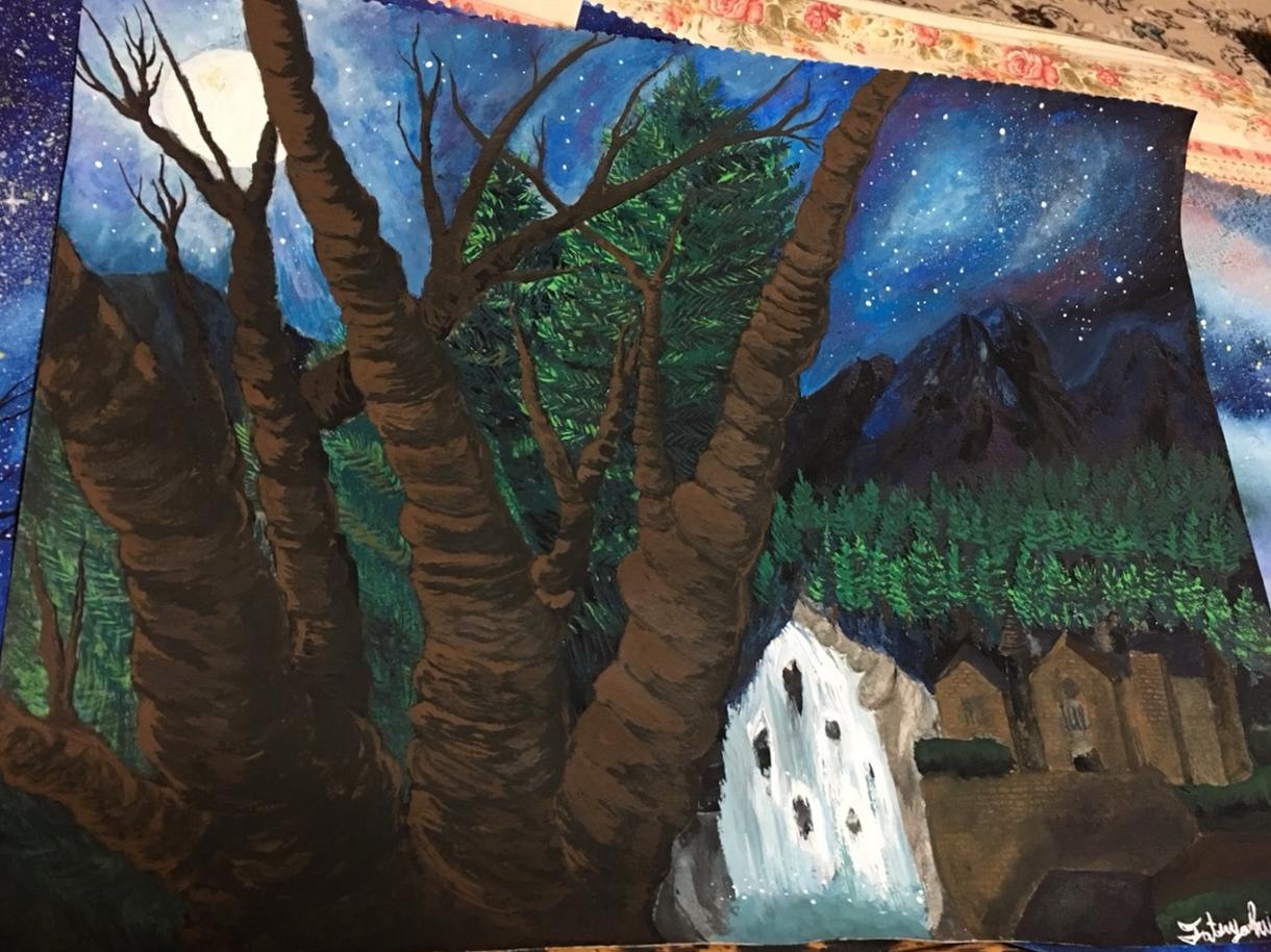 貴方の今を幻想景色画で描きます 印象に残ったことを教えてください!悩みのある方は是非!