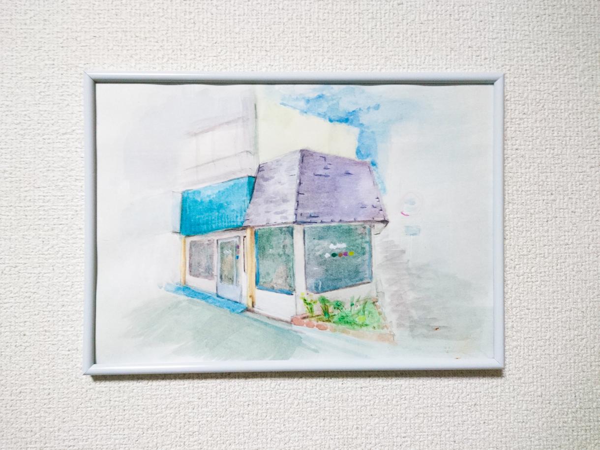 あなたの建物を魅力的なインテリア絵画にします 建物をアピールしながら室内もより華やかに!