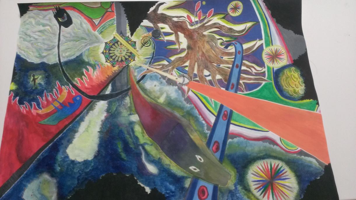 独創的な世界観が好きな方へ トップ画像のような抽象的な絵を提供します その他 イラスト 漫画 ココナラ