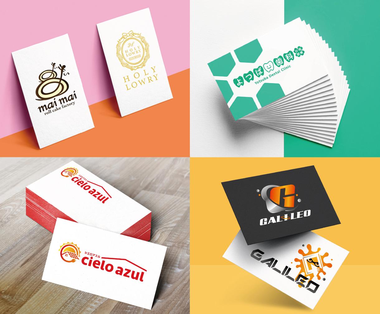 名刺、ショップカード、封筒のデザイン致します 「LOGOTYPE」よりaiデータ納品をご購入された方限定。