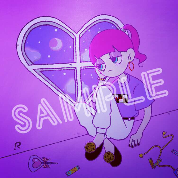 アイコン イラスト制作致します かわいい ゴシック ロック まずはご希望をお聞かせ下さい イラスト作成 ココナラ