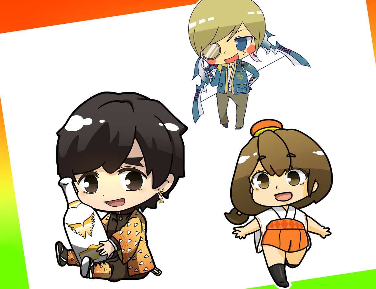 ちび(デフォルメ)キャラ作ります あなただけのオリジナルキャラクター