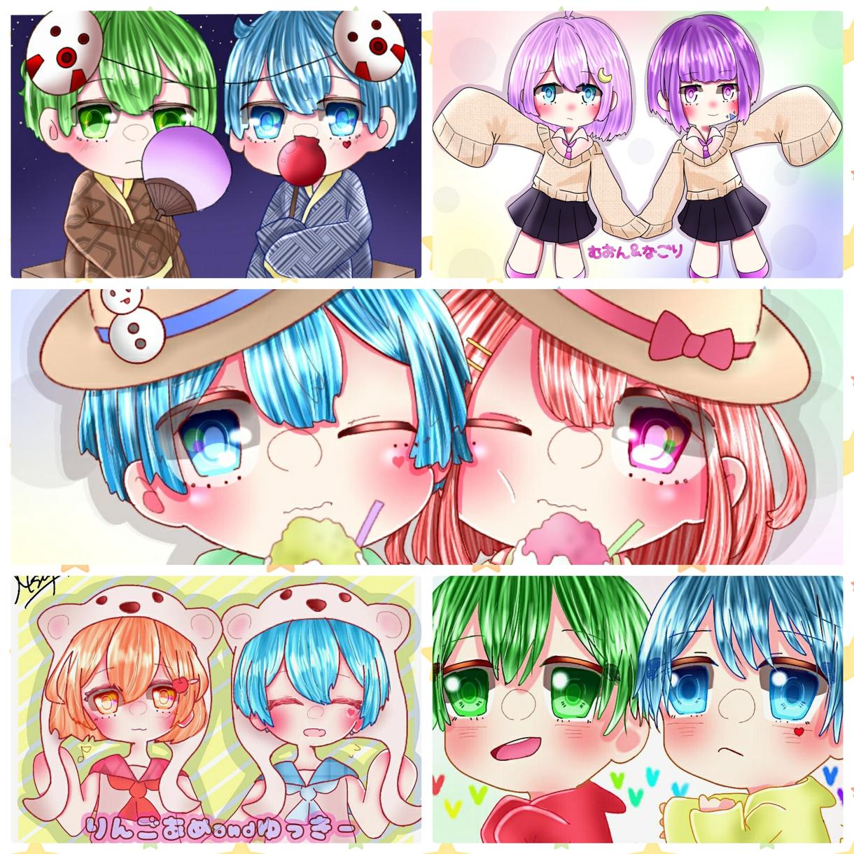 可愛いキラキラした絵をお届けします ネットで活動している方にオススメです!