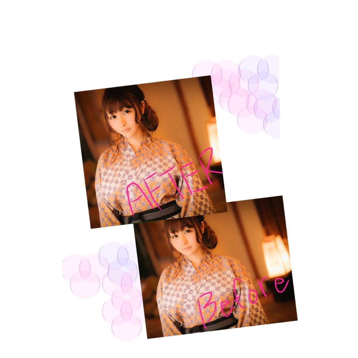 ご希望に沿って顔を素敵に加工します 男性でも女性でも!写真写りが気になるあなたへ